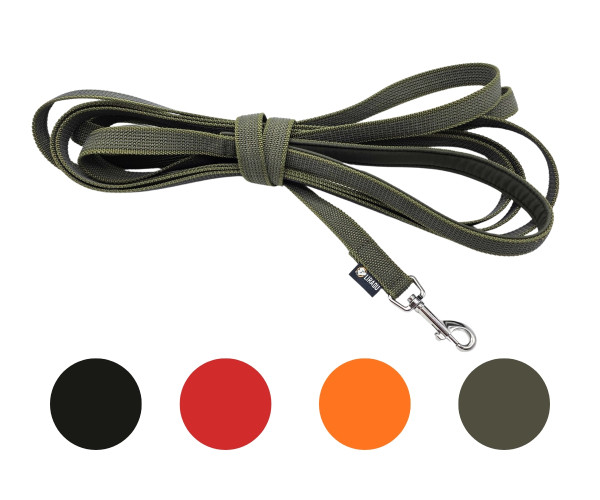 Langlaufleine PUR Einfarbig