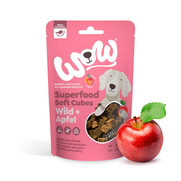 Soft Cubes Wild/Apfel 150g