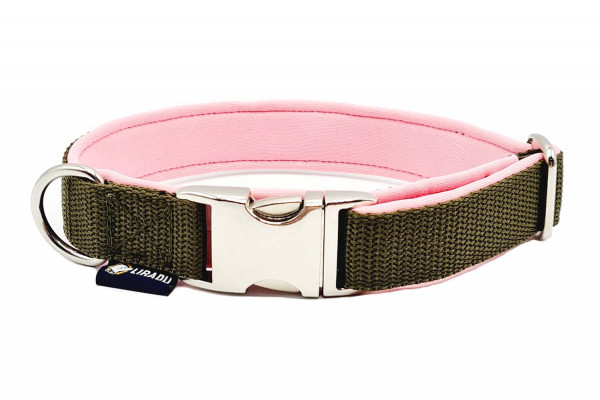 Halsband "Classy Olive-Rose"