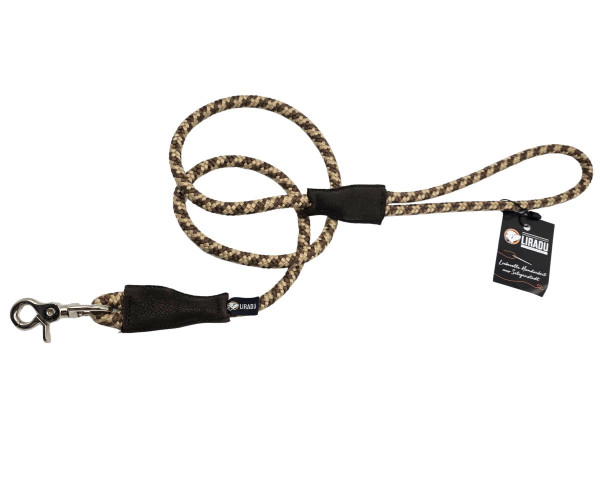 Tauleine Leder Braun-meliert 1,20m