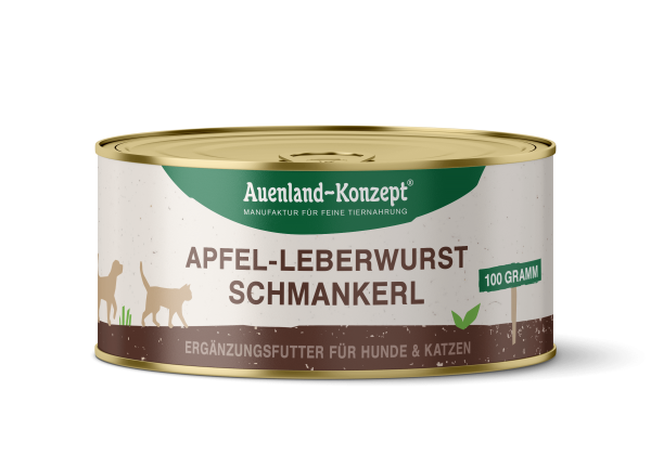 Apfel-Leberwurst-Schmankerl