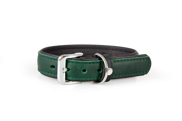 Halsband Hunting Green/Schwarz