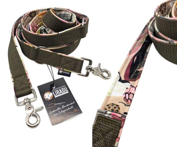 Softshell-Leine 3m Olive/Lillie
