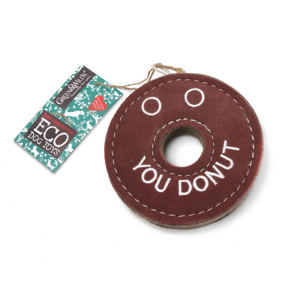 Hundespielzeug Donut
