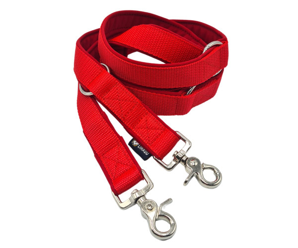 Softshell-Leine Pur Rot