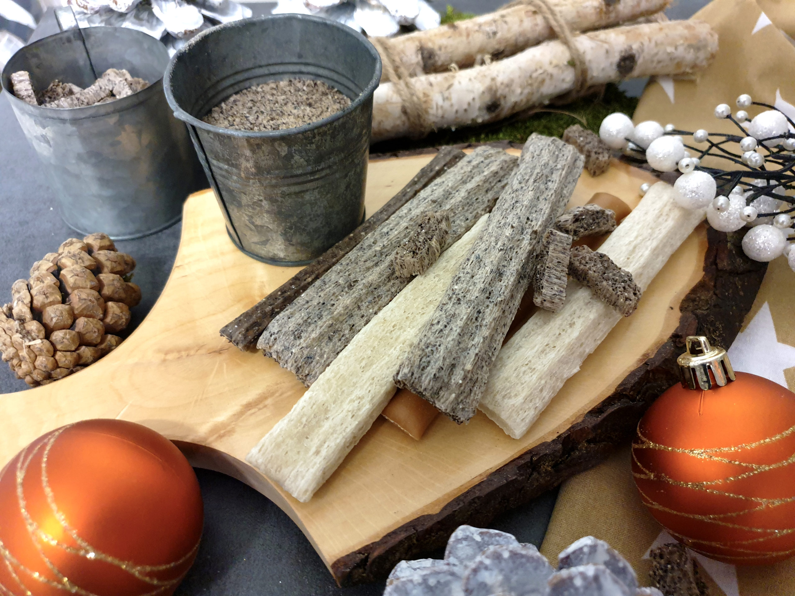 Zahnpflege "Glücklichmacher" 90g Snacken &amp; Kauen Futter Liradu